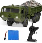 RC Military Truck, Remote Control Stunt Car for Kids $27.11 Delivered @ Selfome-AU Direct Amazon AU