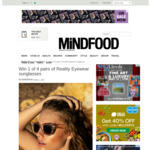 Win 1 of 4 Pairs of Reality Eyewear Sunglasses Worth $65 from MiNDFOOD