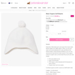 20% off Sale Prices - Baby Organic Beanie $12.00 (Was $35.00) + $9.99 Delivery @ Peter Alexander