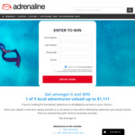 Win an Adrenaline Adventure Worth Up to $1,111 from Adrenaline