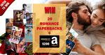 Win 20 Romance Paperbacks + $200 Amazon Gift Card from Book Throne