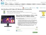 Dell UltraSharp U2711 27inch Widescreen Monitor - $719 (Save $180)