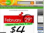 OO.com.au - $4 Capped Delivery Sitewide - Today Only