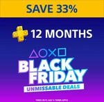 33% off PlayStation Plus 12 Months Subscription: $53.30 @ PlayStation Store