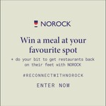 Win a $200 Gift Voucher for Any Restaurant from NOROCK