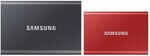 Samsung T7 USB 3.2 1TB Portable SSD - Grey $148 + Delivery (Free C&C) @ Harvey Norman