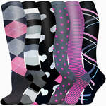 6 Pairs of Cool Compression Socks Sizes S/M-L/XL US$27.59 (~A$37.64, Was US$45.99) Delivered from China @ ACTINPUT