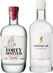 Forty Spotted Dry & Liverpool Organic Gin Bundle $99.99 + Delivery (40% ShopBack Cashback) @ Boozebud