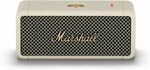 Marshall Emberton Portable Bluetooth Speaker, 20+Hours Playtime, Cream,  $161 Delivered @ Amazon AU