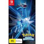 [Switch] Pokémon Brilliant Diamond $48, Pokémon Shining Pearl $48 C&C @ The Gamesmen (+ $4.99 Delivery) @ The Gamesmen Amazon