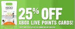 25% Off Microsoft Points at EB Games May 10th (In Stores)
