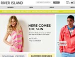 Free International Delivery at River Island (No Minimum Spend) 48 Hours Only