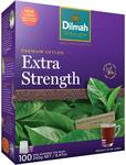 Dilmah Premium Quality Tea Bags 100 Pack $2.81, Extra Strength $3.70 @ Woolworths