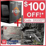 AMD Ryzen 7 5800X3D CPU + MSI X570S TOMAHAWK MAX WIFI AM4 Motherboard $900 Delivered @ Shopping Express Clearance eBay