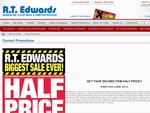 R.T. Edwards Half Price on Second Item - Ends This Weekend - Qld Only