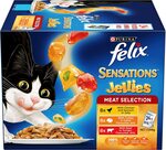 Felix Sensation Meat Jellies 48 Pack $36.32 ($32.69 S&S) + Delivery ($0 with Prime/ $39 Spend) @ Amazon AU