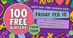 [VIC] Free Burger for The First 100 Customers from 11am Friday 10/2 at YOMG (Fountain Gate)