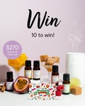 Win 1 of 10 Sweet Life Aromatherapy Packs from Bositos