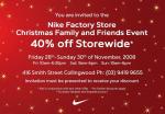 40% off Nike - VIC