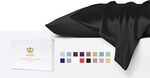 Luxor Crown Set of 2 Mulberry Silk Pillowcases (Black, Grey, Silver) $21.79 + Delivery ($0 with Prime/ $59 Spend) @ Amazon AU
