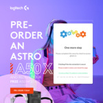 [Pre Order] Astro A50X $748-$750 from an Authorised Retailer, Claim a Free Mod Kit Worth $109.95 (Receipt Required) @ Logitech