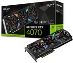 PNY GeForce RTX 4070 12GB XLR8 Gaming VERTO EPIC-X RGB Triple Fan Graphics Card $829 Delivered + Surcharge @ Centre Com