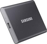 Samsung SSD T7 1TB Portable External Solid State Drive Titan Grey $119 (Was $179, 34% off) Delivered @ Amazon AU