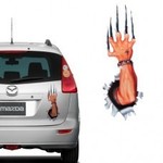 Dark Force Monster's Scratch Type Car Sticker for $0.99 USD + Free Shipping