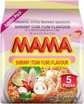 Mama Shrimp Tomyum Instant Noodles 90g 5-Pack $4.50 + Delivery ($0 with Prime/ $59 Spend) @ Amazon AU