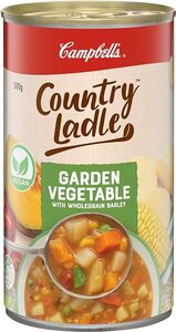 Campbell's Country Ladle Garden Vegetable with Barley Soup 500 g $2.25 ($2.03 S&S) + Delivery ($0 Prime/ $59 Spend) @ Amazon AU