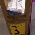 Arlec 6-Outlet Powerboard Twin Pack $3.75 (Selected Stores, In-Store Only) @ Bunnings