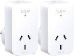 TP-Link Tapo Mini Wi-Fi Smart Plug with Energy Monitoring - 2 Pack $24 + Delivery ($0 C&C/ In-Store/ OnePass) @Bunnings