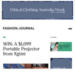 Win a XGIMI MoGo 3 Pro Portable Projector Worth $1,099 from Fashion Journal