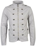 Bravesoul Men's Tobias Military Jacket (Light Grey) £8.18 Delivered from TheHut (~$12.55 AUD)