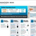 20% off Nanogen Hairloss Products until 31/12. Free Shipping