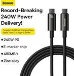 Baseus 100W USB C to Type C Charger 2m Cable $8.72, 240W 1m $11.10 Delivered @ Pocket Shop Australia eBay