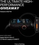 Win an Apple Watch Ultra 2 + a 12-Month Subscription of Onefit from First or Nothing