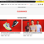 [NSW] 40% off marked clearance price @ Rebel Chatswood in-Store Only