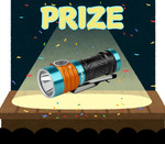 Win a Baton Turbo Compact EDC Flashlight with 510m Long-Range Beam from Olight