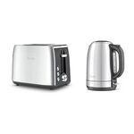 [Back Order] Breville Brushed Stainless Steel Kettle & Toaster $49 + Delivery ($0 with Prime/ $59 Spend) @ Amazon AU