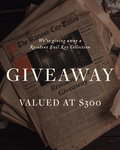 Win 1 of 4 Framed Resident Evil Key Collections from Grim Reliquary
