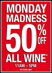 ACG (Cleanskin Wines) - 50% off All Wine in Store Today Only [MELB]