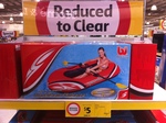 $5 Bestway Hydro Force Inflatable Boat - Coles Burwood VIC 