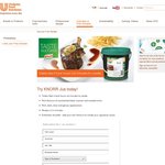 Free JUS Food Sample from UnileverFoodSolutions