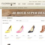 Florsheim 48-hour sale - 50% off select styles - free shipping