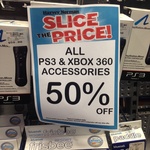 50% off Xbox and PS3 Games and Accessories at Harvey Norman Fyshwick