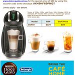 Nescafe DeLonghi Dolce Gusto Genio Multi-Beverage Coffee Machine $89 + $7 delivery