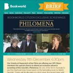 Free Tickets to Screening of Philomena 11th December - Bookworld Citizens Only