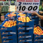 CALYPSO MANGOS 2 TRAYS For $10 @ Harbour Town Discount Fruit Barn (QLD, Gold Coast)
