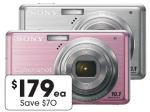 TARGET: Sony Digital Camera DSC-S950 $179 Each (Save $70) - Start 6th Aug 2009